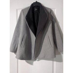 Theory | Naomo Hi-Neck Wool-Cashmere Jacket